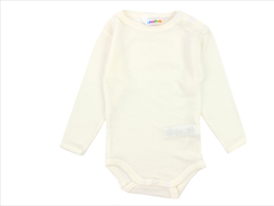 Baby Joha Bodysuits And Jumpsuits | Joha Natural Body Merino Wool