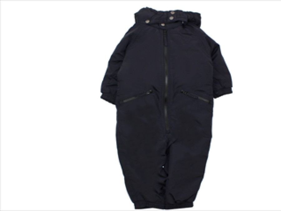 Baby Ver de Terre Coveralls | Ver De Terre Black Snowsuit