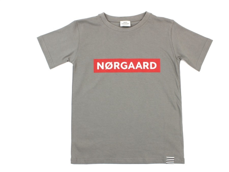 Tweens Mads Nørgaard T-Shirts | Mads Norgaard T-Shirt Thorlino Brushed Nickel