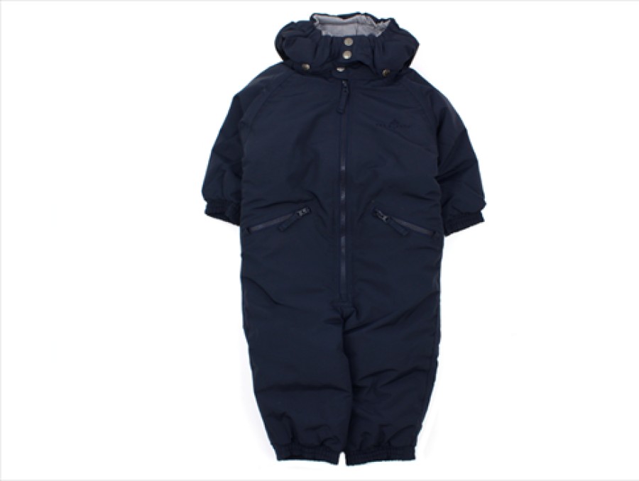 Baby Ver de Terre Coveralls | Ver De Terre Navy Snowsuit