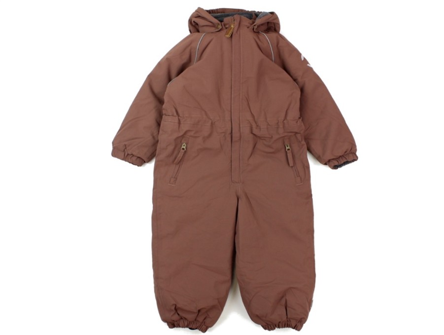 Kids Mikk line Coveralls | Mikk-Line Snowsuit Nutmeg