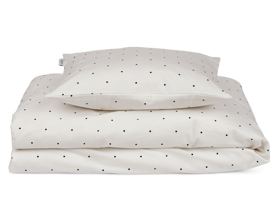 Baby Liewood Organic Cotton | Liewood Classic Dot Creme De La Creme Junior Bedding Ingeborg