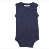 Baby Joha Bodysuits And Jumpsuits | Joha Navy Body Merino Wool/Silk