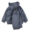 Baby MarMar Copenhagen Rainwear | Marmar Stormy Blue Rainwear Pants And Jacket With Fleece Lining Obo