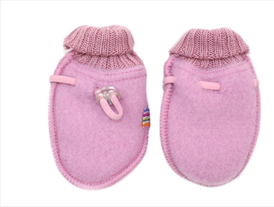 Baby Joha Gloves | Joha Old Rose Mittens Merino Wool