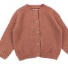 Baby Wheat Cardigans | Wheat Cardigan Magnella Rose Cheeks