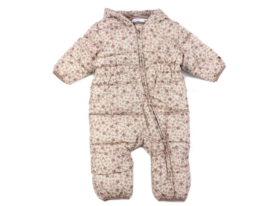 Baby Name It Transition Jackets | Name It Moonbeam Floral Snowsuit