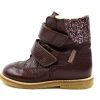 Baby Angulus Winter Boots | Angulus Bordeaux Glitter Winter Boot With Tex