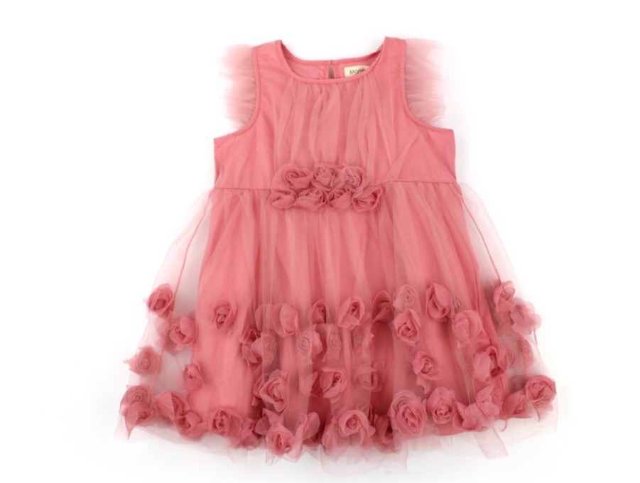 Tweens MarMar Copenhagen Dresses | Marmar Pink Delight Dress Dinne Ballerina Flower