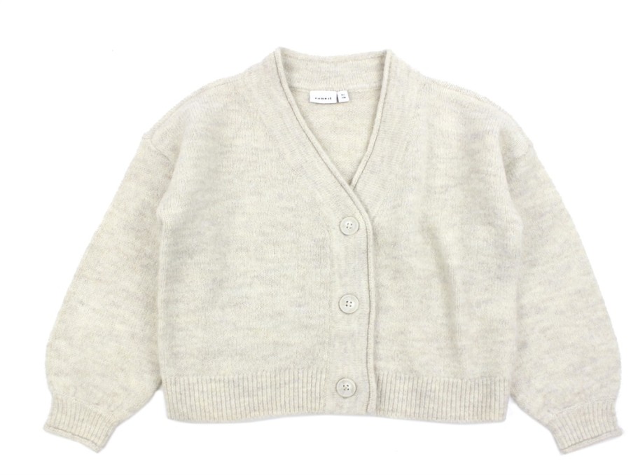 Kids Name It Cardigans | Name It Peyote Melange Cardigan Strik