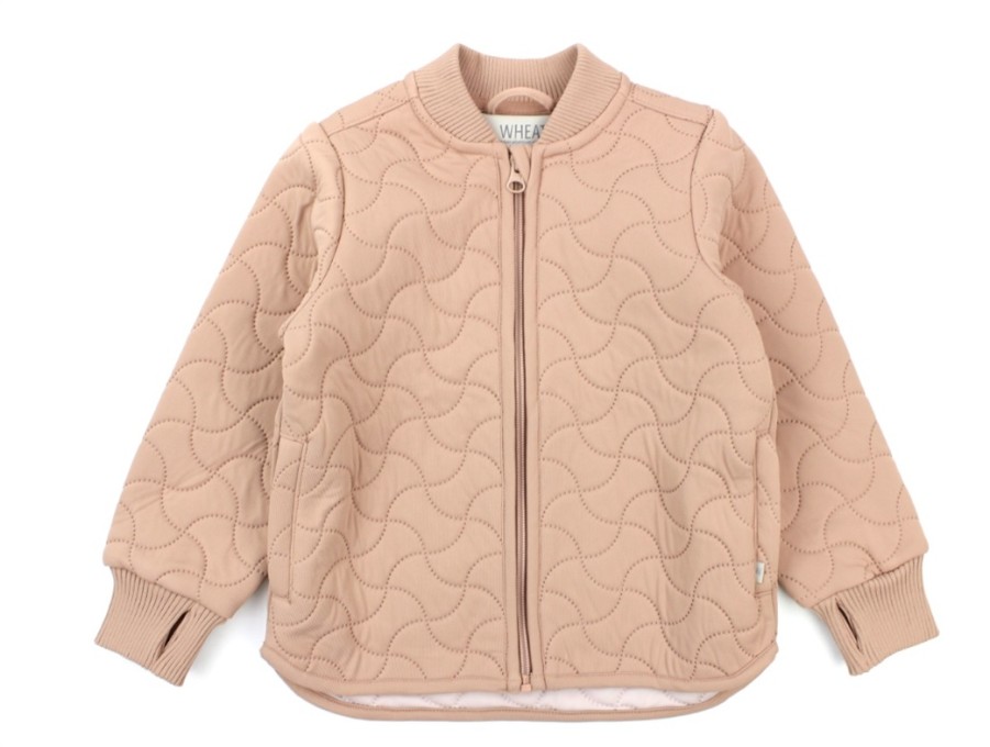 Baby Wheat Transition Jackets | Wheat Thermal Jacket Loui Rose Dawn