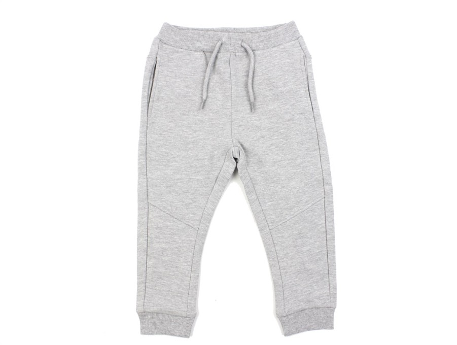 Kids Name It Pants And Leggings | Name It Grey Melange Sweatpants