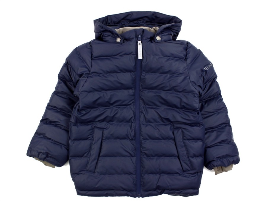 Baby En Fant Winter Jackets | En Fant Parisian Night Rubber Winter Jacket