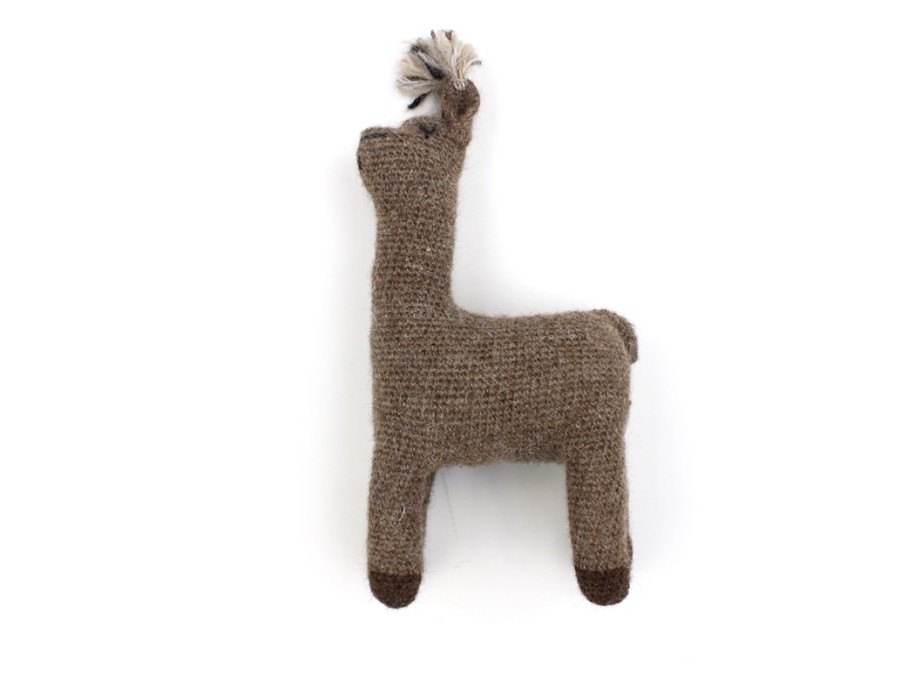 Accessories And Home HUTTEliHUT | Huttelihut Camel Teddy Bear Llama Alpaca Uld