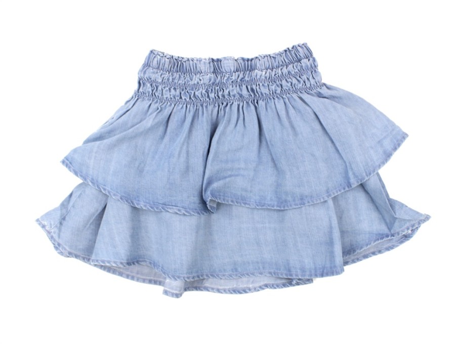 Kids Name It Skirts | Name It Skirt Light Blue Denim