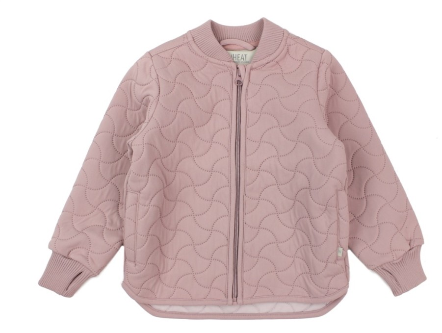 Baby Wheat Transition Jackets | Wheat Thermal Jacket Loui Powder Rose