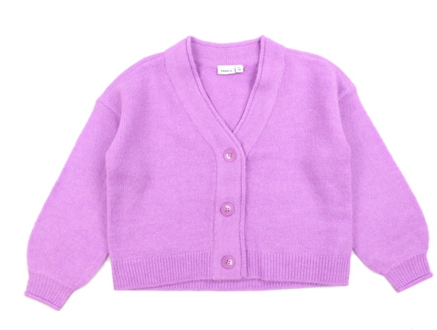 Kids Name It Cardigans | Name It Violet Tulle Cardigan Strik