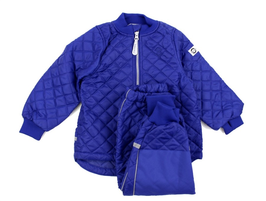 Baby Mikk line Thermal Wear And Fleece | Mikk-Line Mazarine Blue Thermoset