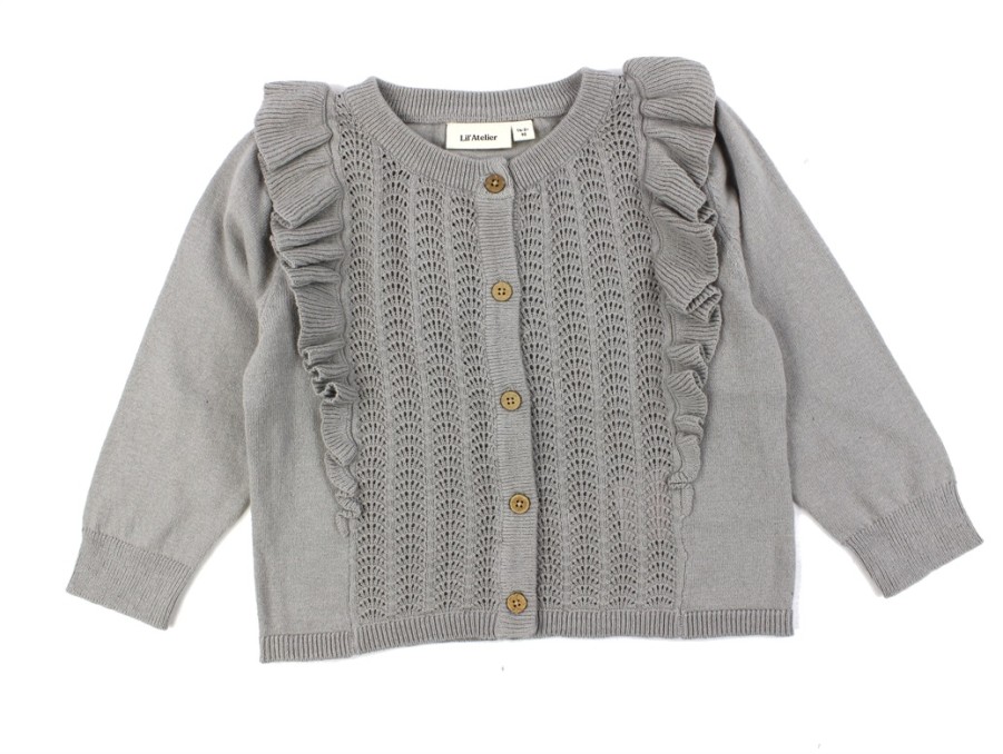 Baby Lil Atelier Blouses And Knitwear | Lil Atelier Wet Weather Cardigan