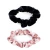 Accessories And Home Petit by Sofie Schnoor | Petit By Sofie Schnoor Hair Elastics Black/Old Rose (2 Bodys)