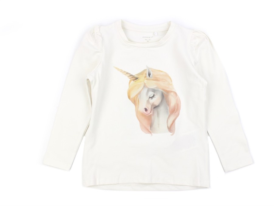 Baby Name It Short And Long-Sleeved T-Shirts | Name It Jet Stream Unicorn Top