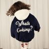 Baby Mini Rodini Transition Jackets | Mini Rodini Navy Jacket Faux Fur