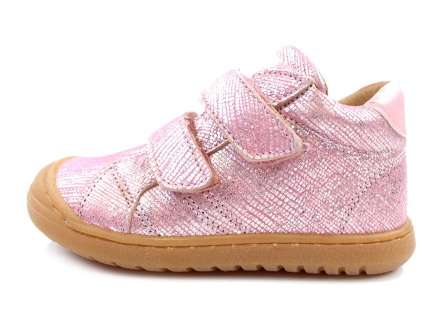 Baby Bisgaard First Shoes | Bisgaard Shoes Thor Rosebloom With Velcro