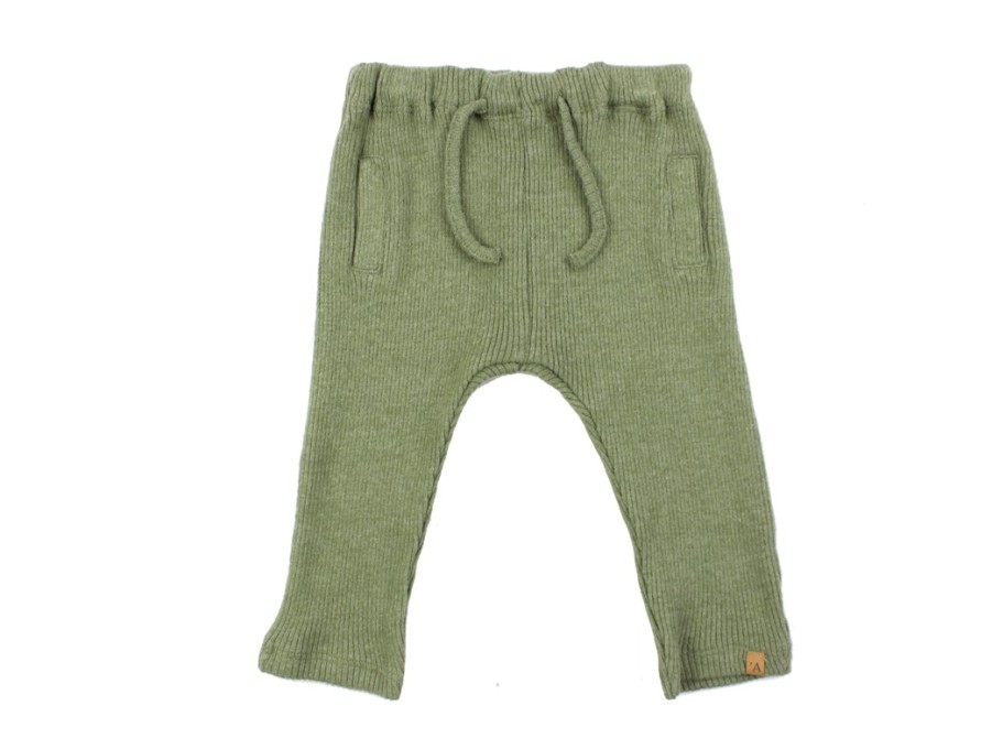 Baby Lil Atelier Pants And Leggings | Lil Atelier Loden Green Pants