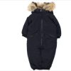 Baby Ver de Terre Coveralls | Ver De Terre Black Snowsuit