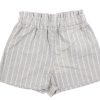 Baby Lil Atelier Shorts | Lil Atelier Harbor Mist Shorts Plaid