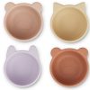 Accessories And Home Liewood | Liewood Light Lavender Multi Mix Bowls Malene Silicone (4-Pack)