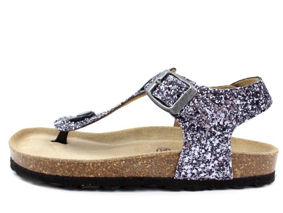 Tweens Petit by Sofie Schnoor Sandals | Petit By Sofie Schnoor Sandal Antique Silver Glitter