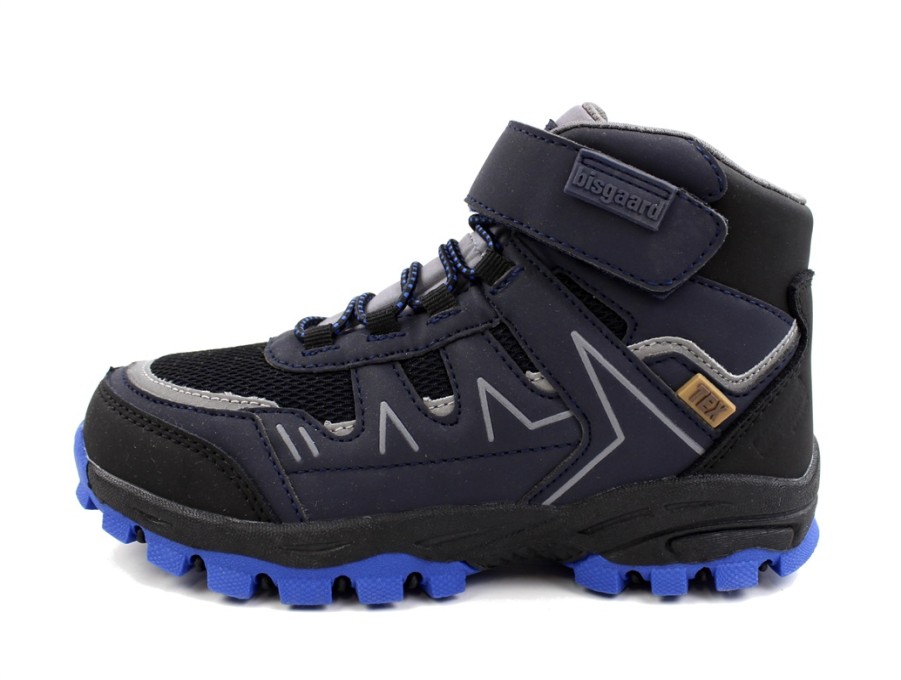 Kids Bisgaard Shoes And Sneakers | Bisgaard Navy Boot Madison With Tex