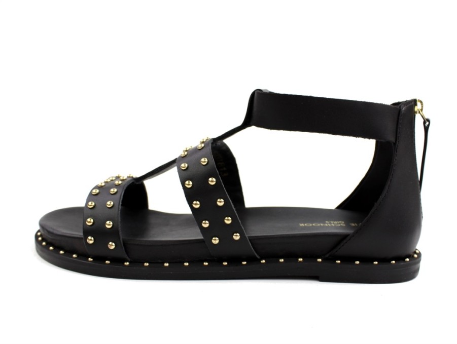 Tweens Petit by Sofie Schnoor Sandals | Sofie Schnoor Girls Black Sandal Rivets