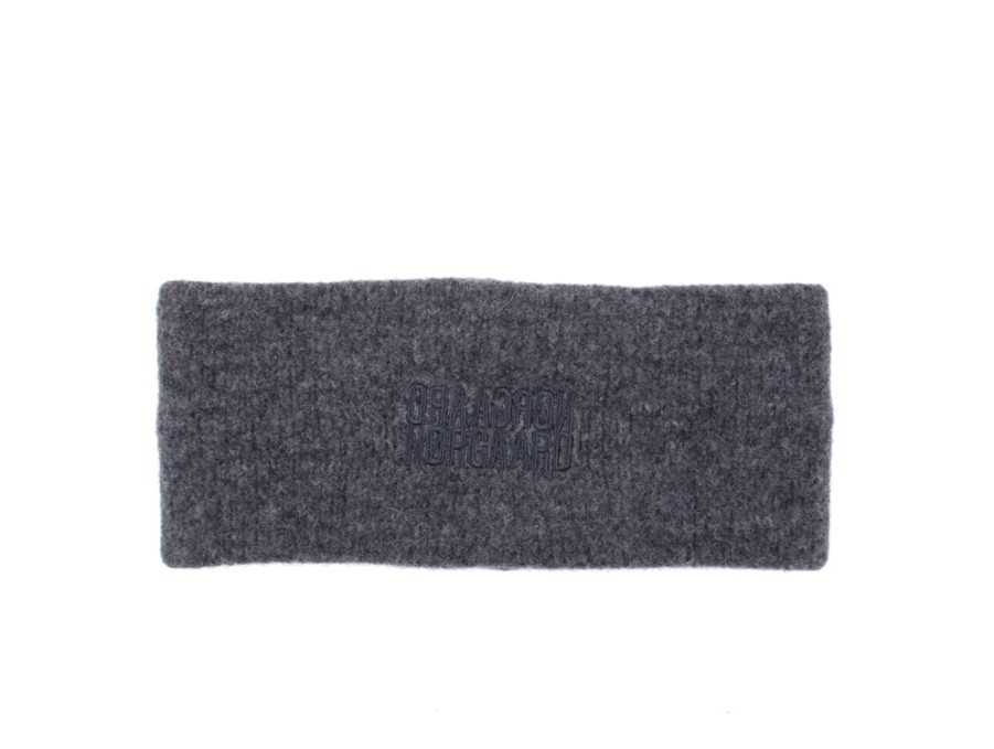 Tweens Mads Nørgaard Hats And Scarves | Mads Norgaard Headband Ashley Dark Grey Melange (Voksen)