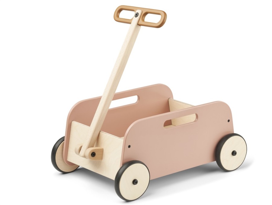 Accessories And Home Liewood | Liewood Tuscany Rose/Golden Caramel Mix Wooden Wagon Tyra