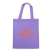 Accessories And Home Mads Nørgaard | Mads Norgaard Tote Bag Atoma Paisley Purple