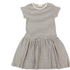 Tweens Mads Nørgaard Dresses | Mads Norgaard Dress Daisina Whitecap Gray/Black