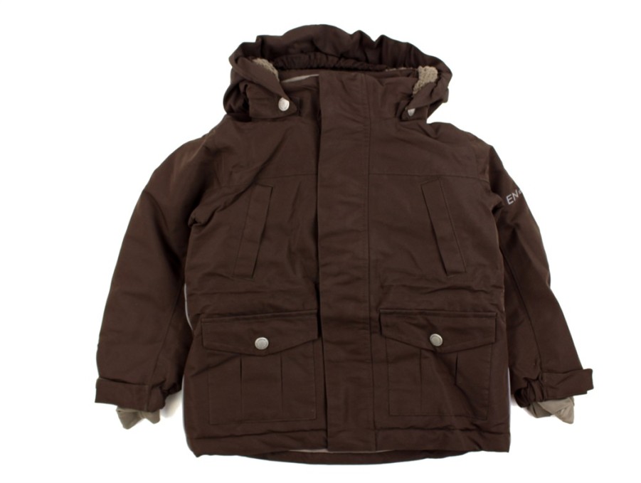 Baby En Fant Winter Jackets | En Fant Coffee Bean Winter Jacket