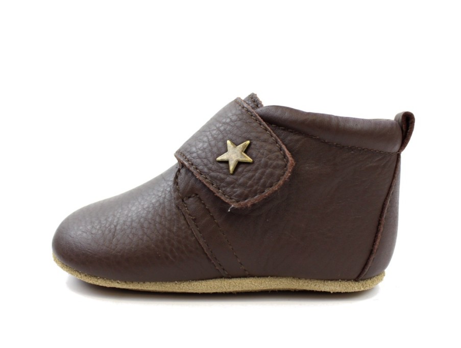 Baby Bisgaard Slippers | Bisgaard Slipper Brown Star