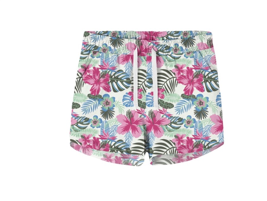 Tweens Name It Shorts | Name It White Alyssum Shorts Flower