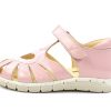 Kids Angulus Sandals | Angulus Rosa Sandal With Heart, Glitter Patent