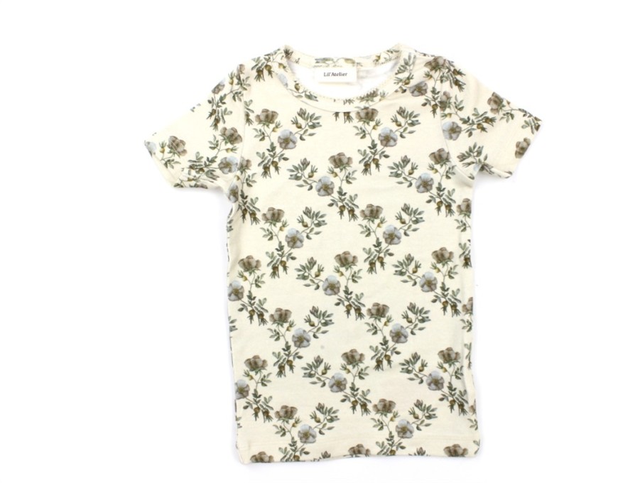 Tweens Lil Atelier T-Shirts | Lil Atelier Top Turtledove Print