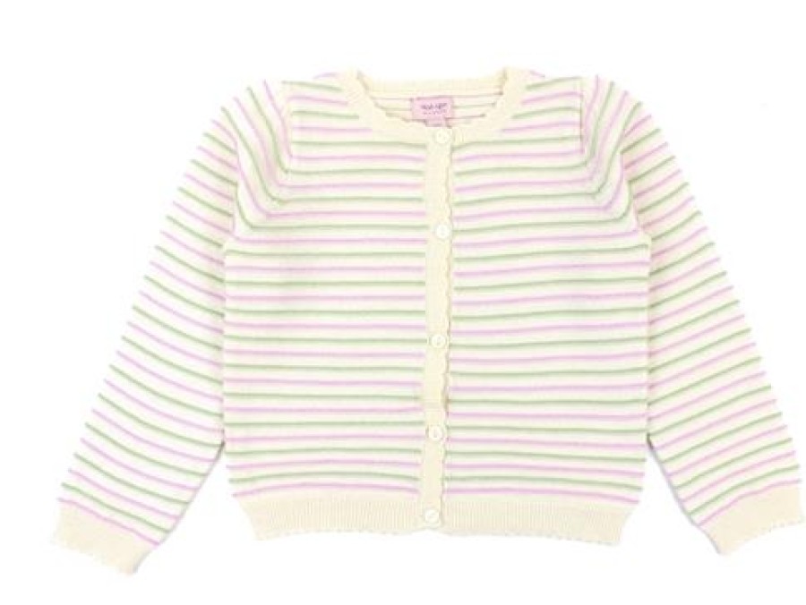 Baby Noa Noa Miniature Cardigans | Noa Noa Miniature Cardigan Stripes Glitter