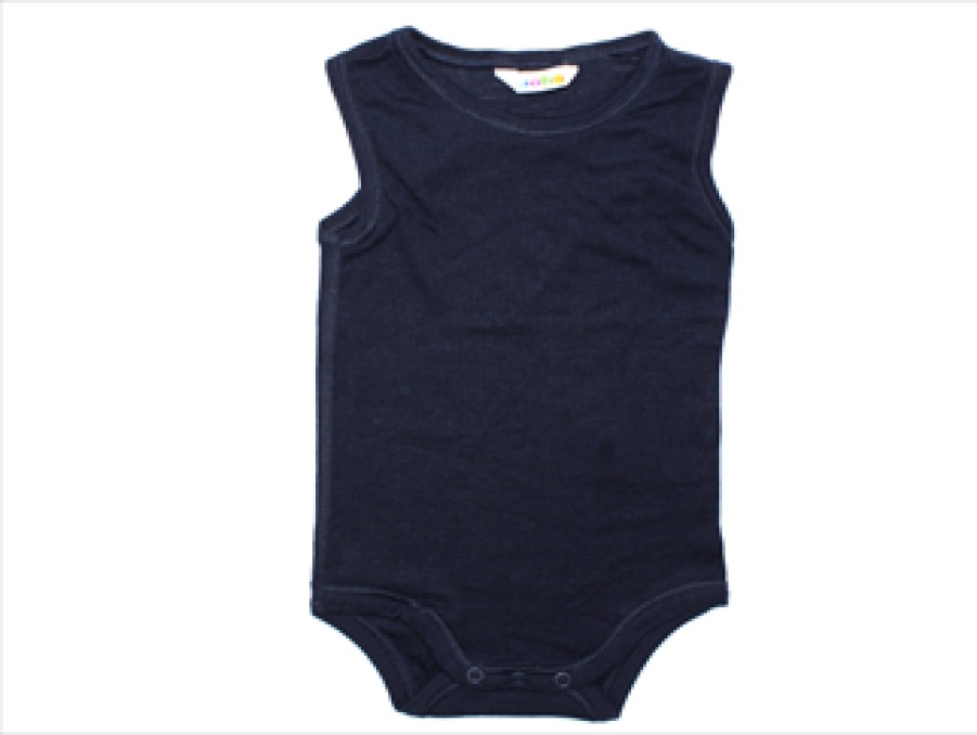 Baby Joha Bodysuits And Jumpsuits | Joha Navy Body Merino Wool