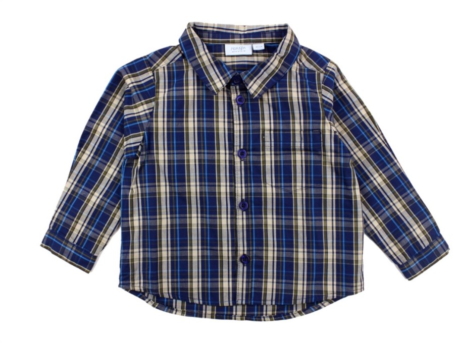 Kids Noa Noa Miniature Shirts | Noa Noa Miniature Shirt Art Blue