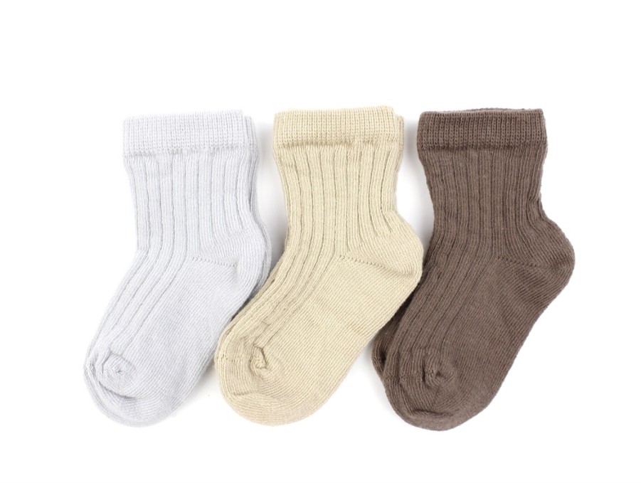 Baby Lil Atelier Socks | Lil Atelier Harbor Mist Socks (3-Pack)