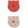 Accessories And Home Liewood | Liewood Apple Red/Rose Mix Silicone Snack Bowls Kelly (2-Pack)