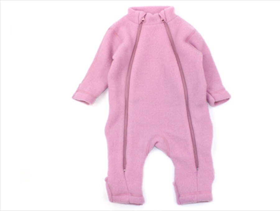 Baby Joha Bodysuits And Jumpsuits | Joha Old Rose Jumpsuit Merino Wool