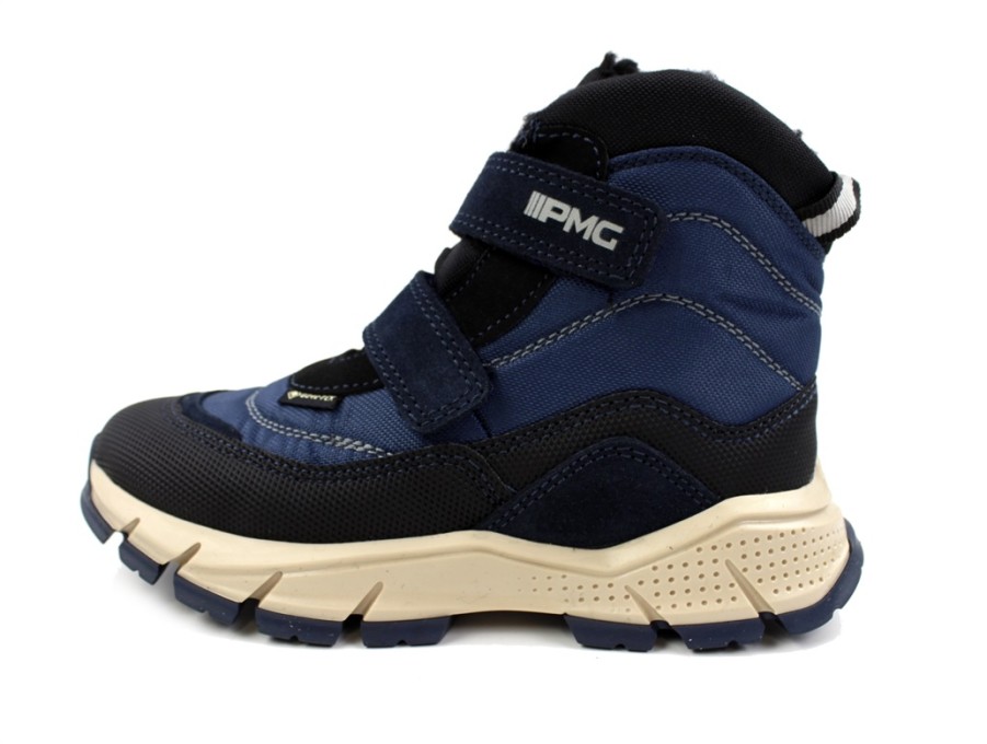 Tweens Primigi Winter Boots | Primigi Navy Avio Vinterstovle Med Gore-Tex